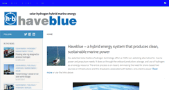 Desktop Screenshot of havebluepower.com