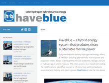 Tablet Screenshot of havebluepower.com